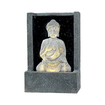 Brunnen quadratisch Buddha