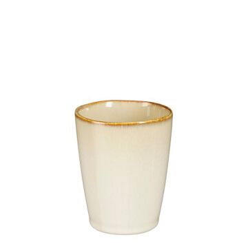 Racco Becher beige Ø 8,5 cm - Mica
