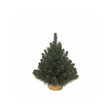 Weihnachtsbaum Alpine mit Sackleinen grün 60 cm - Triumph Tree