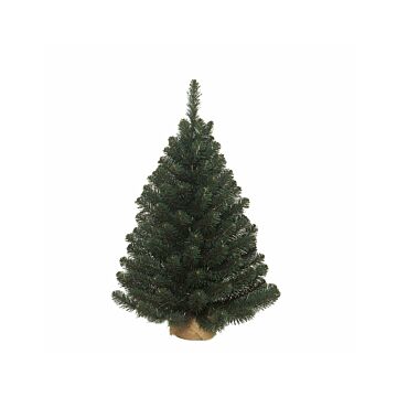 Weihnachtsbaum Alpine mit Sackleinen grün 90 cm - Triumph Tree