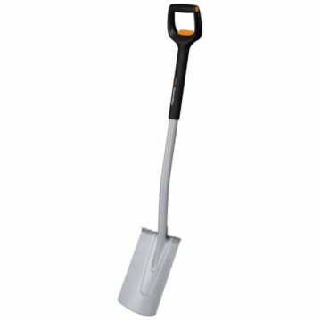 Xact Teleskop-Gartenspaten rund - Fiskars
