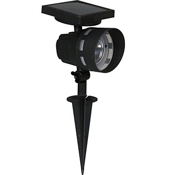 Solar-Bodenstrahler Montana, schwarz, 34 cm – Luxform