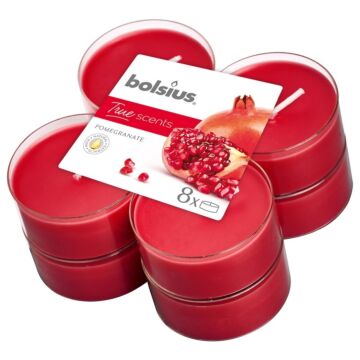 Maxilicht Granatapfel 8 Stück – Bolsius