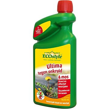 Ultima Unkraut & Moos – Konzentrat – 1020 ml – Ecostyle