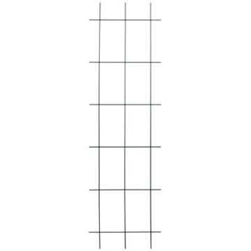 Metallklettergerüst plastifiziert Grau H145x42,5cm