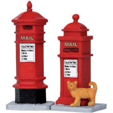 Lemax Victorian Mailboxes, Set mit 2
