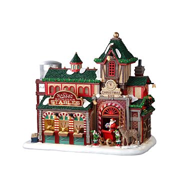 Lemax Santa's Reindeer Stables, B/O (4.5V)