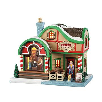 Lemax The Reindeer Café, mit Adapter