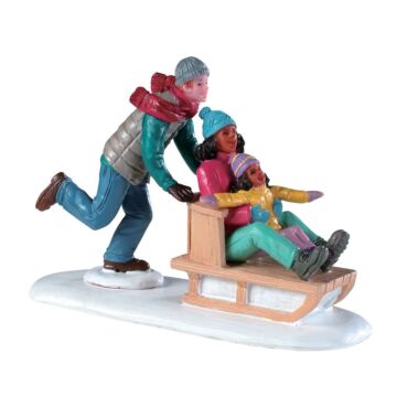 Lemax Family Snow Day