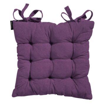 Kissen Toskana Panama lila 46 x 46 cm - Madison