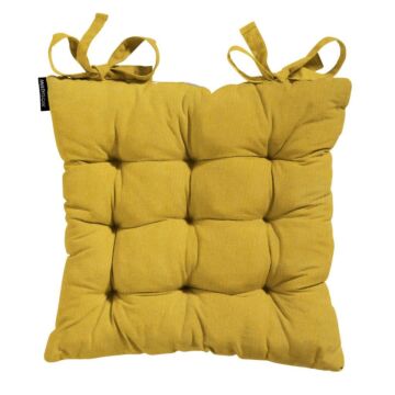 Kissen Toskana Panama senf 46 x 46 cm - Madison