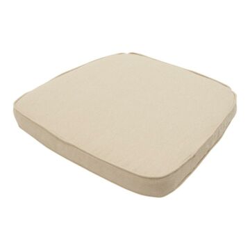 Kissen Weidengeflecht beige 48 x 48 cm - Madison