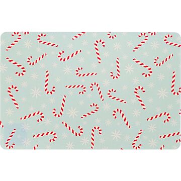 Tischset Xmas Lollipop blau 45 cm - Unique Living