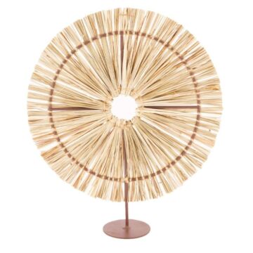 Kranz l32cm h37cm natürlich