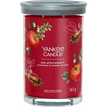 Red Apple Wreath Signature Large Tumbler - Yankee Candle