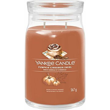 Pumpkin Cinnamon Swirl Large Jar - Yankee Candle