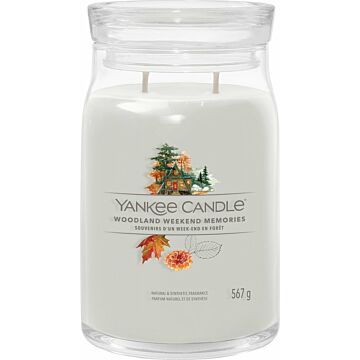 Woodland Weekend Memories Large Jar - Yankee Candle