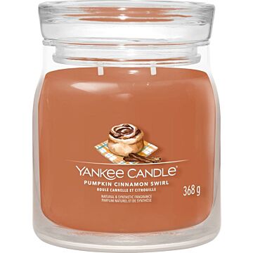 Pumpkin Cinnamon Swirl Medium Jar - Yankee Candle