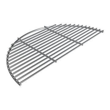 Big Green Egg Stainless Steel Half Grid Large Big Green Egg Stainless Steel Half Grid Large