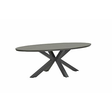 Gartentisch Edison grau teak 280 cm - Garden Impressions