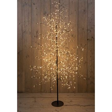 Baum 1500LED schwarz 180 cm - Anna's Collection