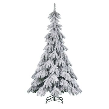 Weihnachtsbaum Breithorn grün mit Schnee 300 cm – Black Box