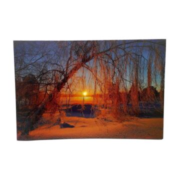 LED-Leinwand Sonnenuntergang 60 cm
