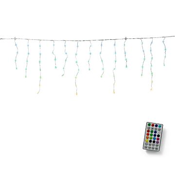 LED-Eiszapfenleuchten pvc Farbwechseleffekte 280 cm - Lumineo
