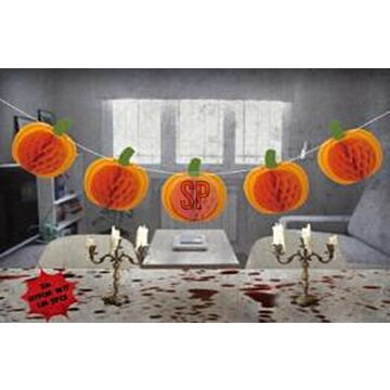 Halloween Kürbis Girlande 5er Set