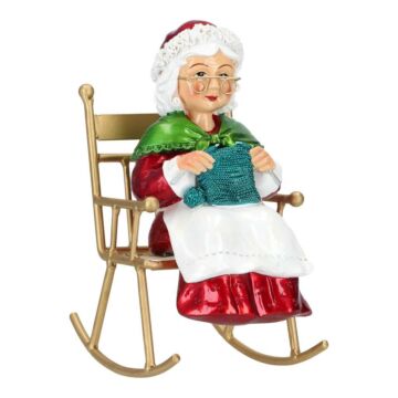 Frau Nikolaus Schaukelstuhl poly 20 cm
