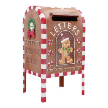 Briefkasten Pfefferkuchen Metall 52,5 cm
