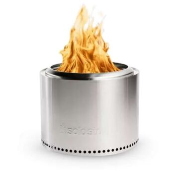 Bonfire Feuerkorb mit Ständer Edelstahl silber Ø 49,5 cm - Solo Stove