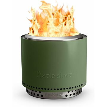 Lagerfeuer Feuerkorb mit Ständer Edelstahl grün Ø 49,5 cm - Solo Stove