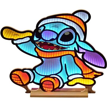 Weihnachtsfigur Stitch mit Beleuchtung 60 cm - Disney