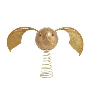 Harry Potter Quidditch Snitch Treetopper 25 cm - Kurt Adler
