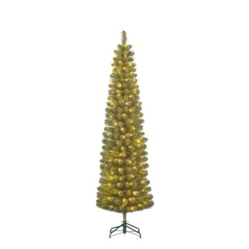 Weihnachtsbaum Charlton Pilar 160LED grün 215 cm - Black Box