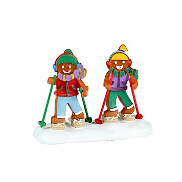 Lemax Snowshoe Walkers