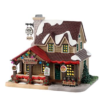 Lemax Three Black Bears Bar & Grill & Moonshin, mit Adapter