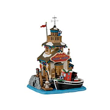 Lemax Northstar Cape Harbor Master House, mit Adapter