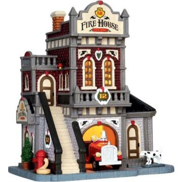 LEMAX FIRE HOUSE NO. 12, B/O LED