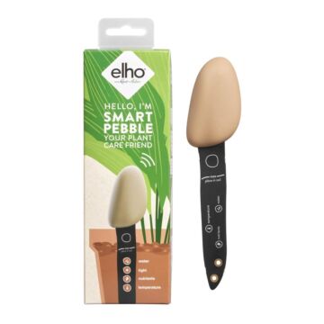 Blumentopf Smart Pebble erdbraun - Elho