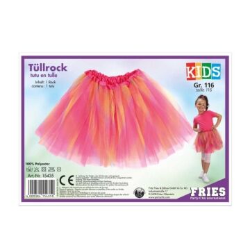 Tüllrock Rosa Kinder 116