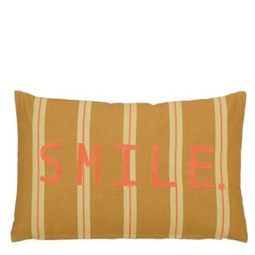 Kissen Smile braun 55 cm - Mica