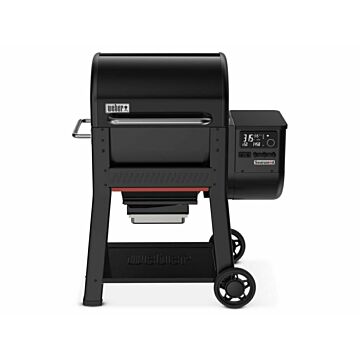 Weber Holzkohlegrill Searwood Pellet Smoker Schwarz