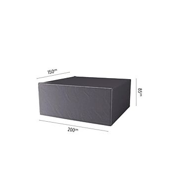 Abdeckung für Gartengarnitur  schwarz - Platinum