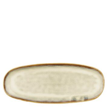 Racco Teller oval beige 36 cm - Mica