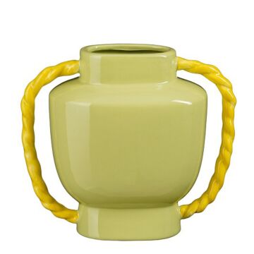 Vase Viva grün H 24,5 cm - Mica