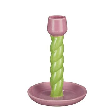 Kerzenständer lila 11 cm - Mica