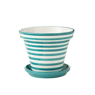 Blumentopf Grana streifen blau Ø 50 cm  