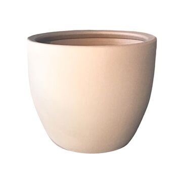 Blumentopf Keramik beige Ø38 cm